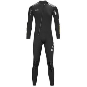 تصویر (وتسوت) لباس غواصی و ورزش های آبی ۳ میل زیپ از جلو برند OUZO زنانه تمام تنه Neoprene wetsuit OUZO