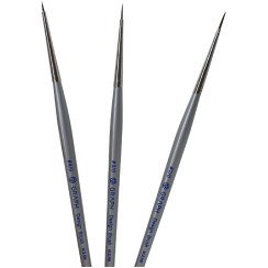 تصویر ست 3 عددی قلم موی طراحی ناخن گراف 