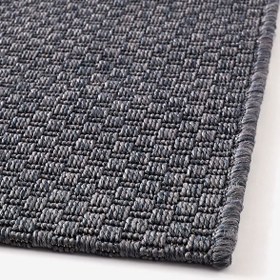 تصویر راگ ایکیا مدل MORUM MORUM Rug flatwoven, in/outdoor, dark grey, 160x230 cm