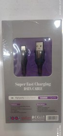 تصویر کابل شارژ تایپ C مدل (MBC-015) - سیاه Type C charging cable (MBC-015)