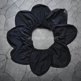 تصویر کلاه شنا پارچه ای - مشکی 