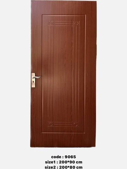خرید و قیمت درب اتاقی وارداتی با روکش پی وی سی (PVC) کد 9065 | ترب