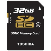 تصویر کارت حافظه Toshiba SDHC 32GB Class10 