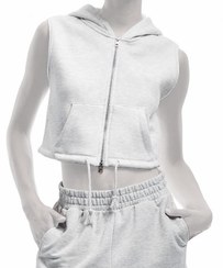 تصویر سویشرت کلاه دار زنانه کوتون کد 6WAL10204IK 