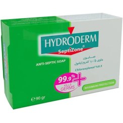تصویر صابون آنتی سپتیک و ضدعفونی کننده 0.5% کلروزاینلول سپتی زون هیدرودرم صابون-آنتی-سپتیک-و-ضدعفونی-کننده-0-5-کلرو