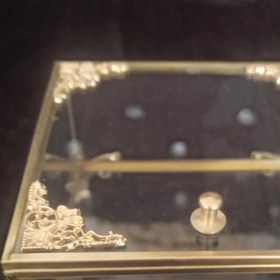 تصویر باکس حلقه عروس دماد و جواهرات برنجی 