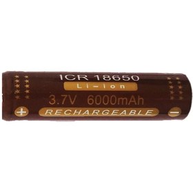 تصویر باتری لیتیوم یون سونی مدل ICR-18650 ظرفیت ۶۰۰۰ میلی آمپر 