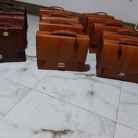 تصویر کیف اداری چرم 