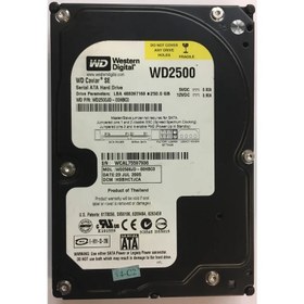 تصویر وسترن دیجیتال استوک مدل 250GB 1.5G SATA 7.2K 