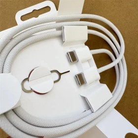 تصویر کابل تبدیل آیفون Type-C به Type-C 