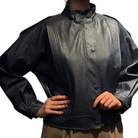 تصویر کت چرم zara 