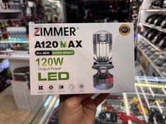 تصویر هدلایت لنزدار A120 MAX زیمر 