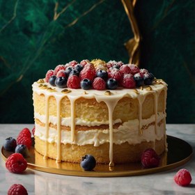 تصویر پودر کیک کره ای رشد - 500 گرم 