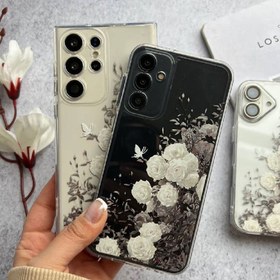 تصویر قاب رز سفید مناسب برای گوشی موبایل سامسونگ گلکسی Samsung Galaxy A06 / A12 / A13 / A15 / A16 / A30S / A32 4G / A35 / A36 / A50 / A50S / A51 / A52 / A52S / A53 / A54 / A55 / A56 / S21 FE / S23 FE / S24 FE / S23 Ultra / S24 Ultra / S25 Ultra 