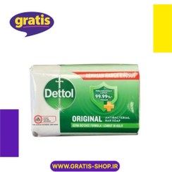 تصویر صابون آنتی باکتریال بدن دتول Detttol مدل ORGINAL وزن 100 گرم 