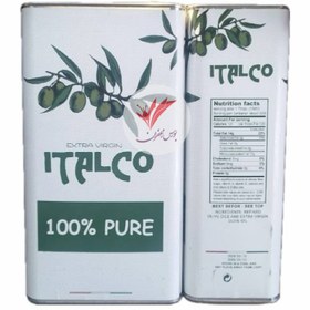 تصویر روغن زیتون بی بو ۳ لیتری Italco ایتالکو 