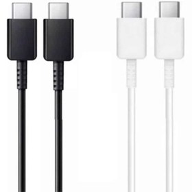 تصویر کابل شارژ تایپ سی دو طرفه سامسونگ طول ۱ متر 