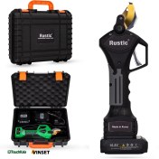 تصویر قیچی شارژی روستیک مدل S28 (سفارشی) RUSTIC Professional Pruning Shear - S28