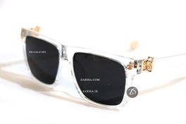 تصویر عینک آفتابی یونیسکس کروم هارتز CHROME HEARTS کد D2585S CHROME HEARTS Unisex Sunglasses Code D2585S
