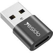 تصویر مبدل Type-C به USB OTG یسیدو YESIDO GS09 