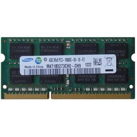 تصویر Memory Module M471B5273DH0-CH9 SAMSUNG 4GB PC3-10600S SoDimm Notebook RAM ا رم لپ تاپ سامسونگ ظرفیت 4 گیگابایت فرکانس 1333 مگاهرتز رم لپ تاپ سامسونگ ظرفیت 4 گیگابایت فرکانس 1333 مگاهرتز
