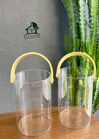 تصویر جا یخی پیرکس دسته بامبو 