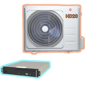 تصویر خنک کننده و سایلنسر مخصوص ماینر های هیدرو مدل HD20 ظرفیت 20 کیلووات 