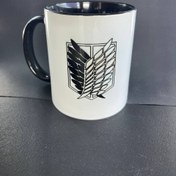 تصویر ماگ انیمه ای طرح اتک آن تایتان 