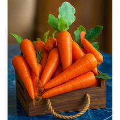 تصویر میوه مصنوعی هویج درجه یک وارداتی (سنگین و باکیفیت) 