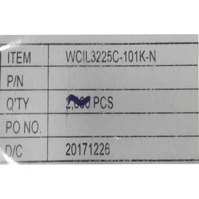 تصویر سلف WCIL3225C INDUCTOR 100UH 3.6*2.9mm SMD 