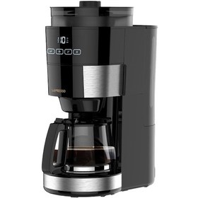 تصویر قهوه ساز و آسیاب لپرسو مدل LP10GCMWB LePresso 1.2L 10 Cup Grinding Coffee Machine with Warming Base BS plug LP10GCMWB