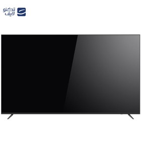 تصویر تلویزیون هوشمند جی وی سی LT75N100 نمایشگر ۷۵ اینچ 75 inches smart TV LT75N100