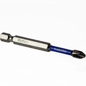 تصویر نوک پیچ گوشتی 75mm چهارسو کروم KAZHIRO ژاپن 