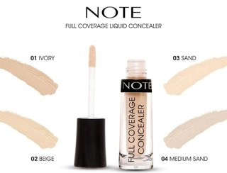 تصویر کانسیلر مایع فول کاور برند نوت 