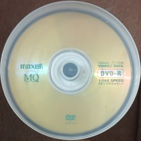 تصویر دی وی دی خام ماکسل(DVD-R.MAXELL) 105 عددی 