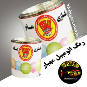 تصویر رنگ فوری اتومبیلی مام کد 307 زرد لیمویی 