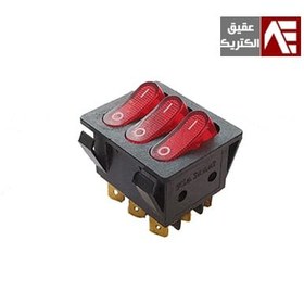 تصویر کلید سه پل چراغ دار 