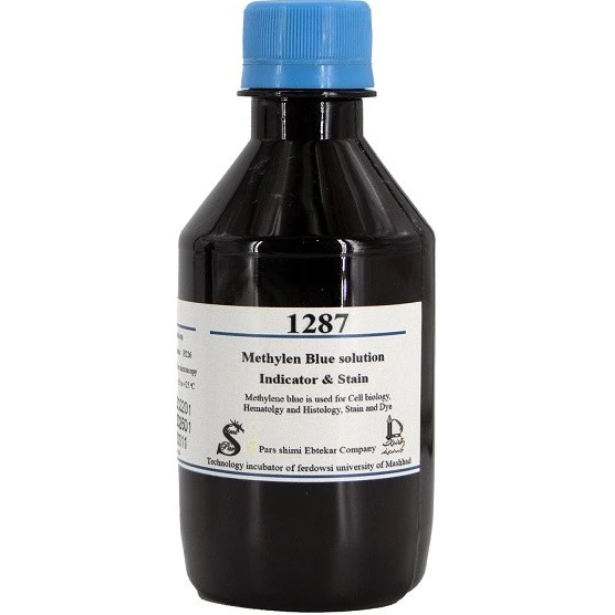 خرید و قیمت محلول متیلن بلو | Tetramethylthionine chloride | ترب