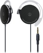 تصویر هدفون گوشی Audio Technica ATH-EQ300M BK سیاه | Ear-Fit (واردات ژاپن) 