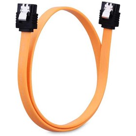 تصویر کابل SATA DATA نارنجی 