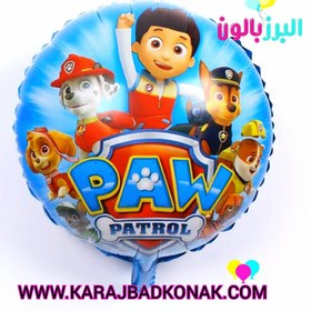 تصویر بادکنک سگهای نگهبان گرد 