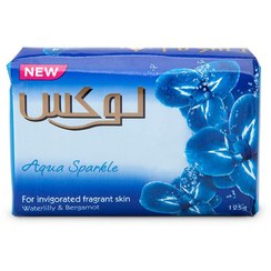 تصویر صابون لوکس Aqua Sparkle با رایحه نیلوفر آبی و ترنج 