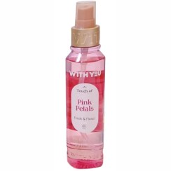 تصویر بادی اسپلش زنانه ویت یو مدل Pink Petals حجم 150 میل With You Body Splash Petals 150ml
