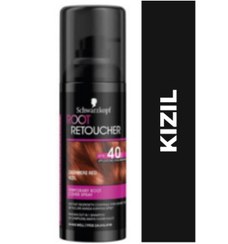 تصویر اسپری روتوشری ریشه کانسیلر مو سفید 120 میلی لیتر - قرمز رنگ مو مردانه شوارتسکوف | Schwarzkopf 355917KUATTOKOYUKAHVE 