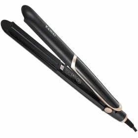 تصویر صاف‌کننده مو حرفه‌ای Km-2219 مشکی برند kemei Km-2219 Professional Hair Straightener Black