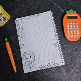 تصویر دفتر مشق اردک کوچولو 