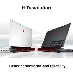 تصویر HIDevolution Alienware Area-51M 17.3 &quot;FHD 144Hz Laptop Gaming | سفید | 3.6 گیگاهرتز i9-9900K ، RTX 2080 ، 32 گیگابایت رم 3266MHz ، PCIe 512 GB SSD 1TB SSHD | ارتقاء عملکرد 