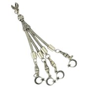 تصویر کرکوش تسبیح 4آویز ماه و ستاره - دیجی رزین 