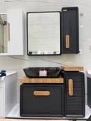 تصویر روشویی کابینتی فول ست کامل Roshoiee kabineti set kamel