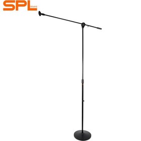 تصویر پایه میکروفن کفی چدن بلندِSPL مدل SP-B1 | صدای نو-فروش تجهیزات صدا,آموزش صدابرداری حرفه ای SPL model SP-B1 long cast iron floor microphone stand